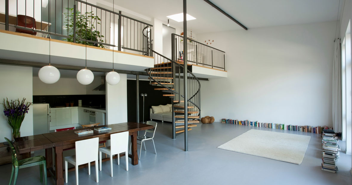escalier pour mezzanine